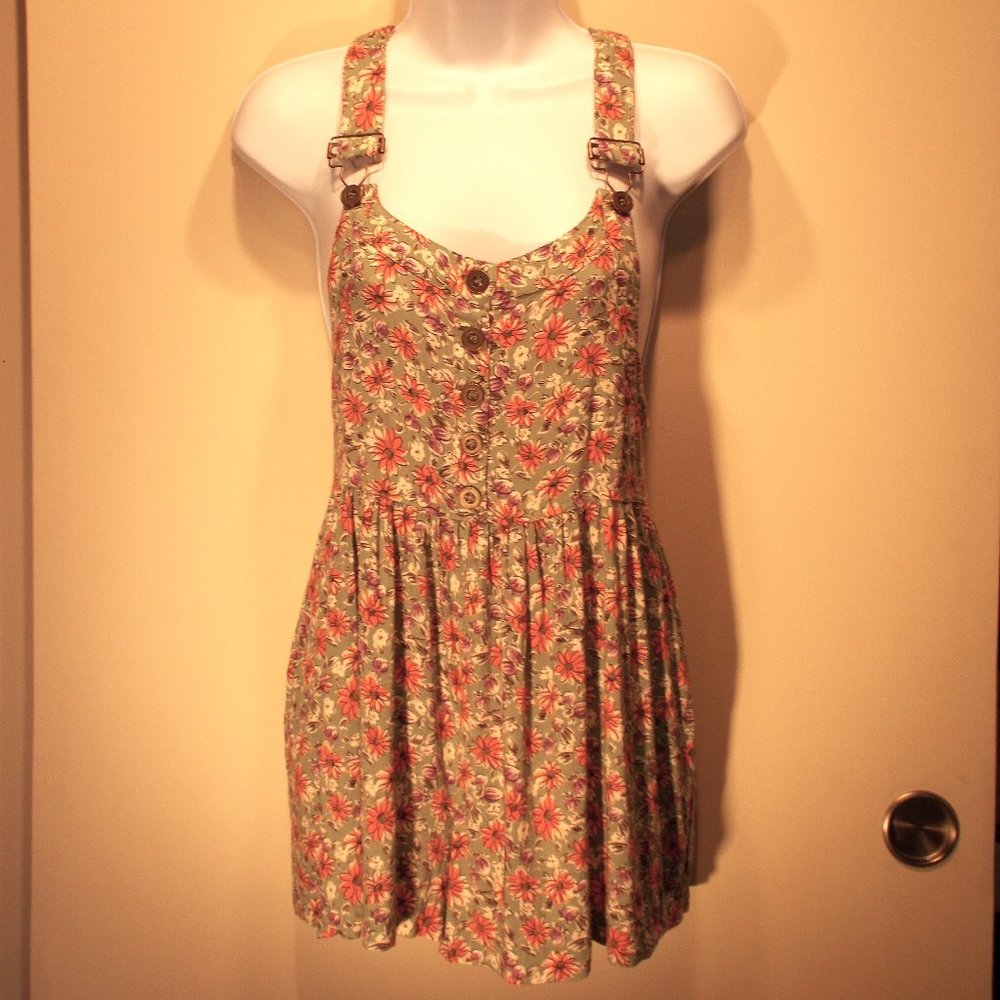 SOLD Sugarmint Floral Romper